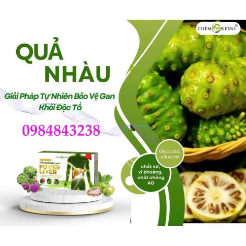 Viên giải độc gan Power Livers Dược Phẩm ChemGreens